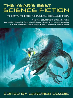 cover image of The Year's Best Science Fiction, Thirty-Third Annual Collection